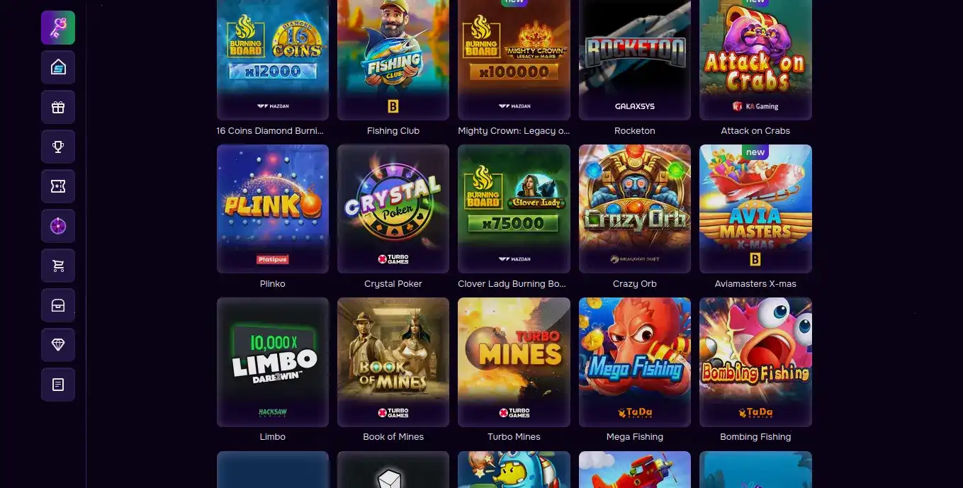 Grizzly casino официальный сайт — интерфейс казино
